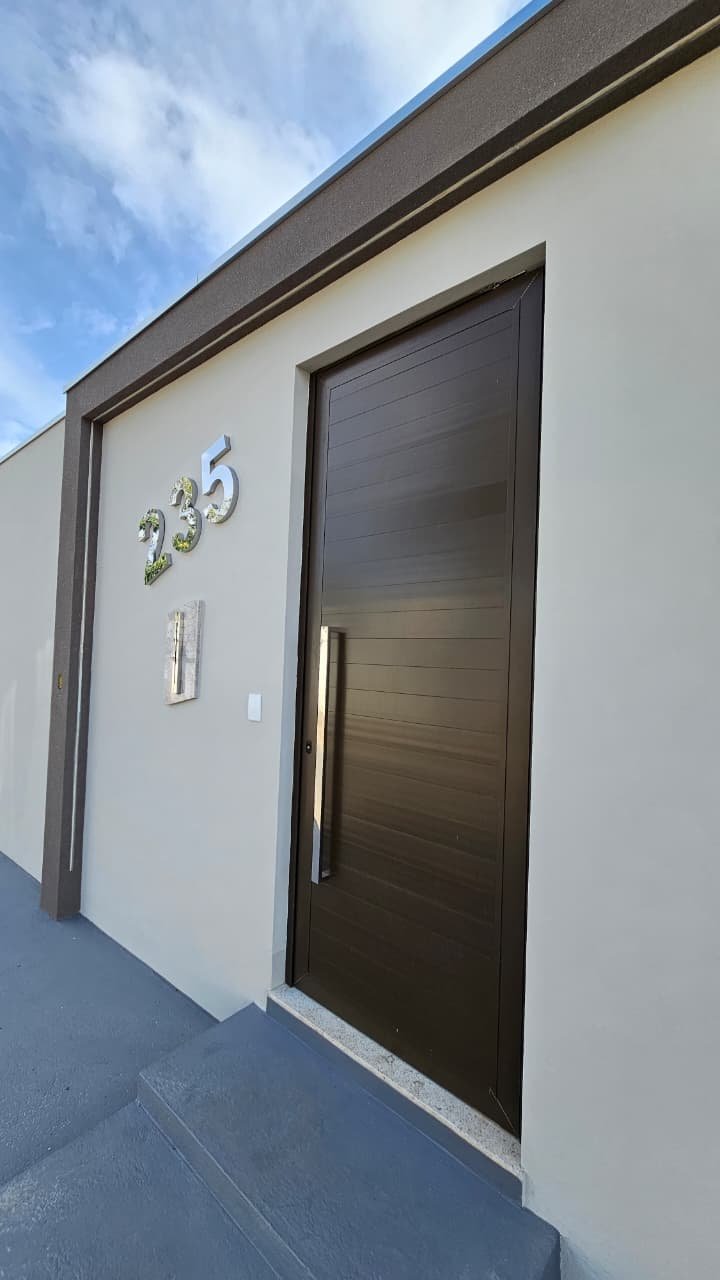Entrada da casa exclusiva